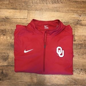 OU Nike Dri-Fit jacket - Oklahoma Sooners like new rare